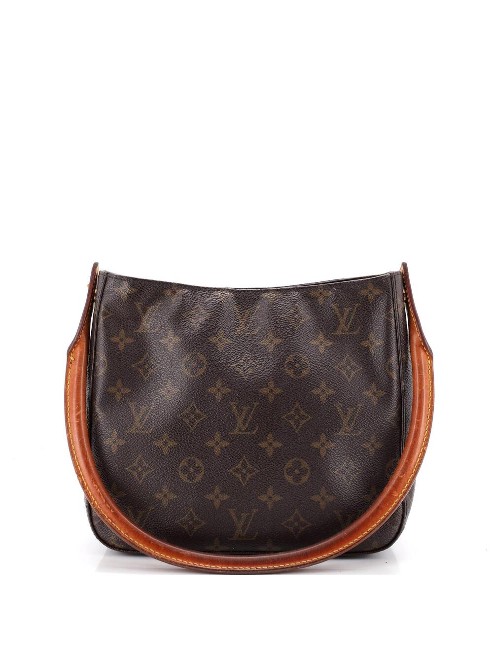 Louis Vuitton Looping Handbag Canvas Mm #366470L92B